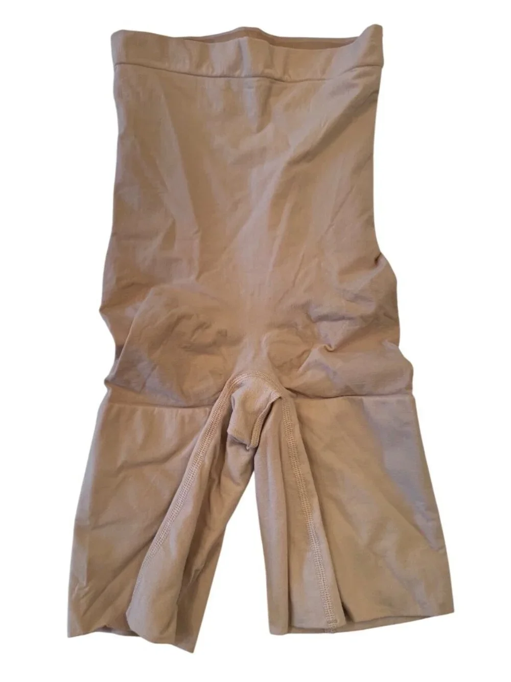 Spanx Higher Power Short Size Medium Soft Nude 6” Inseam Lightweight NWB
